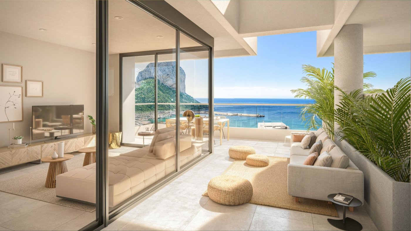 New Build - 3 Bedroom 2 Bathroom Apartment in Calpe - Playa del Bol  - Alicante