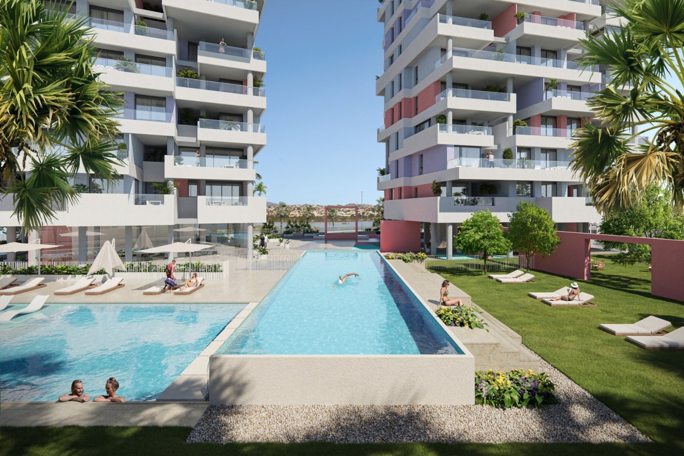 New Build - 3 Bedroom 2 Bathroom Apartment in Calpe - Playa del Bol  - Alicante
