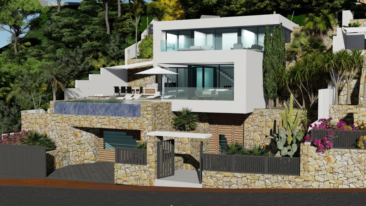 New Build - 4 Bedroom 5 Bathroom Villa in Calpe - Maryvilla  - Alicante