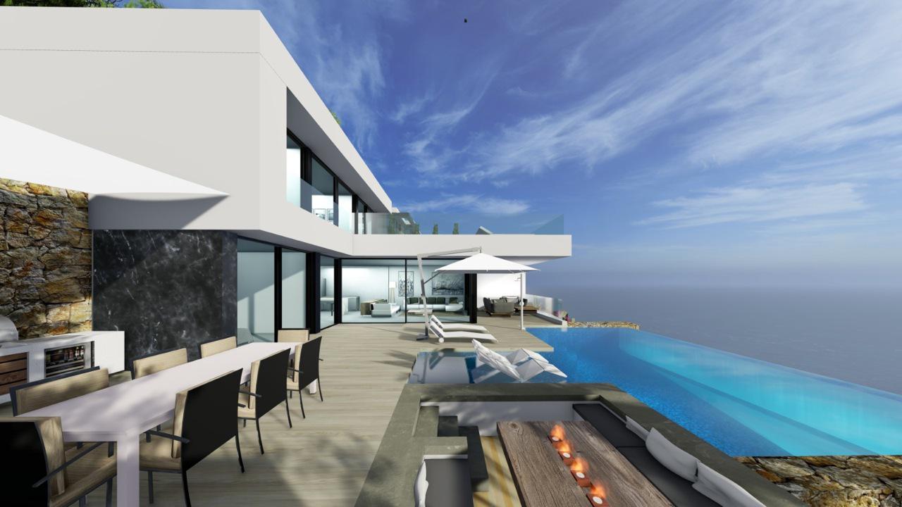 New Build - 4 Bedroom 5 Bathroom Villa in Calpe - Maryvilla  - Alicante