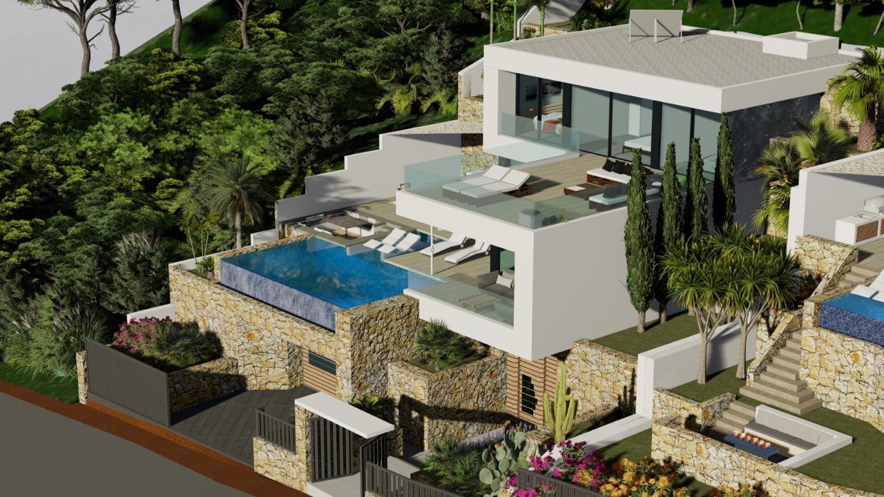 New Build - 4 Bedroom 5 Bathroom Villa in Calpe - Maryvilla  - Alicante