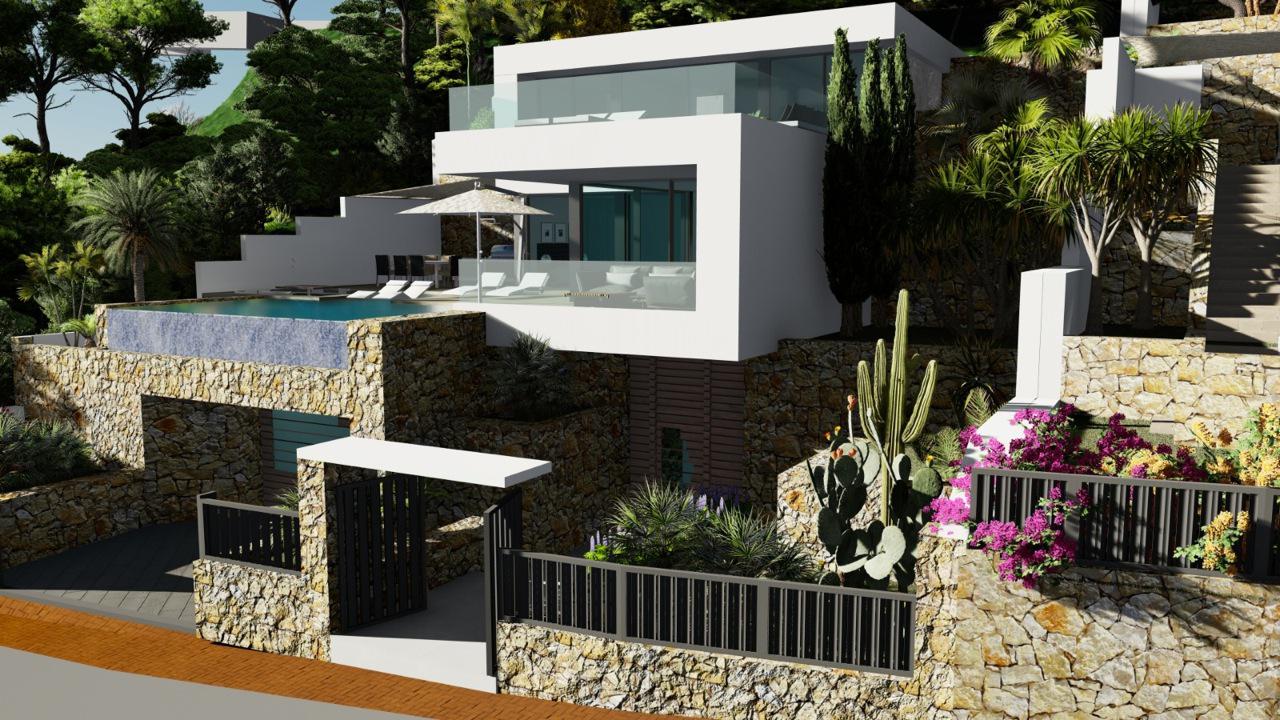 New Build - 4 Bedroom 5 Bathroom Villa in Calpe - Maryvilla  - Alicante