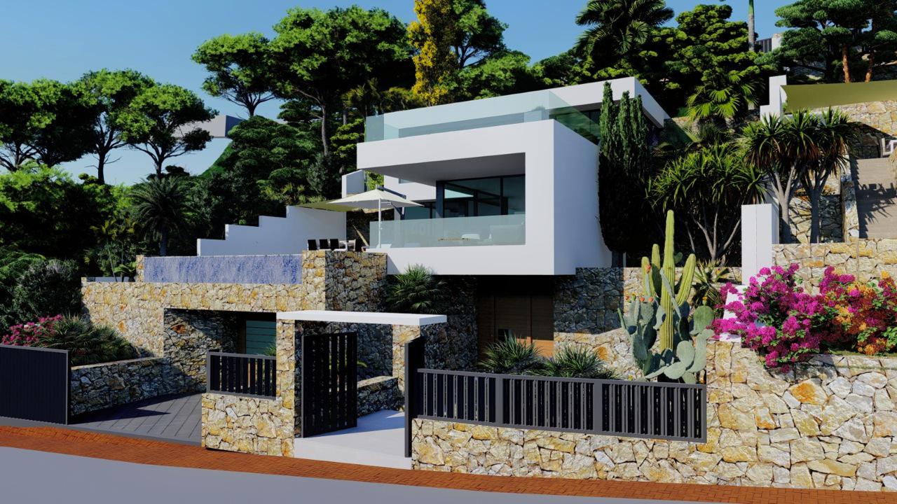 New Build - 4 Bedroom 5 Bathroom Villa in Calpe - Maryvilla  - Alicante