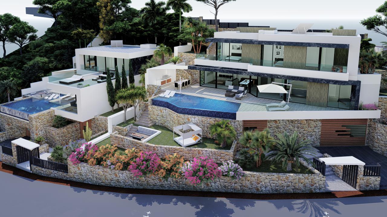 New Build - 4 Bedroom 5 Bathroom Villa in Calpe - Maryvilla  - Alicante