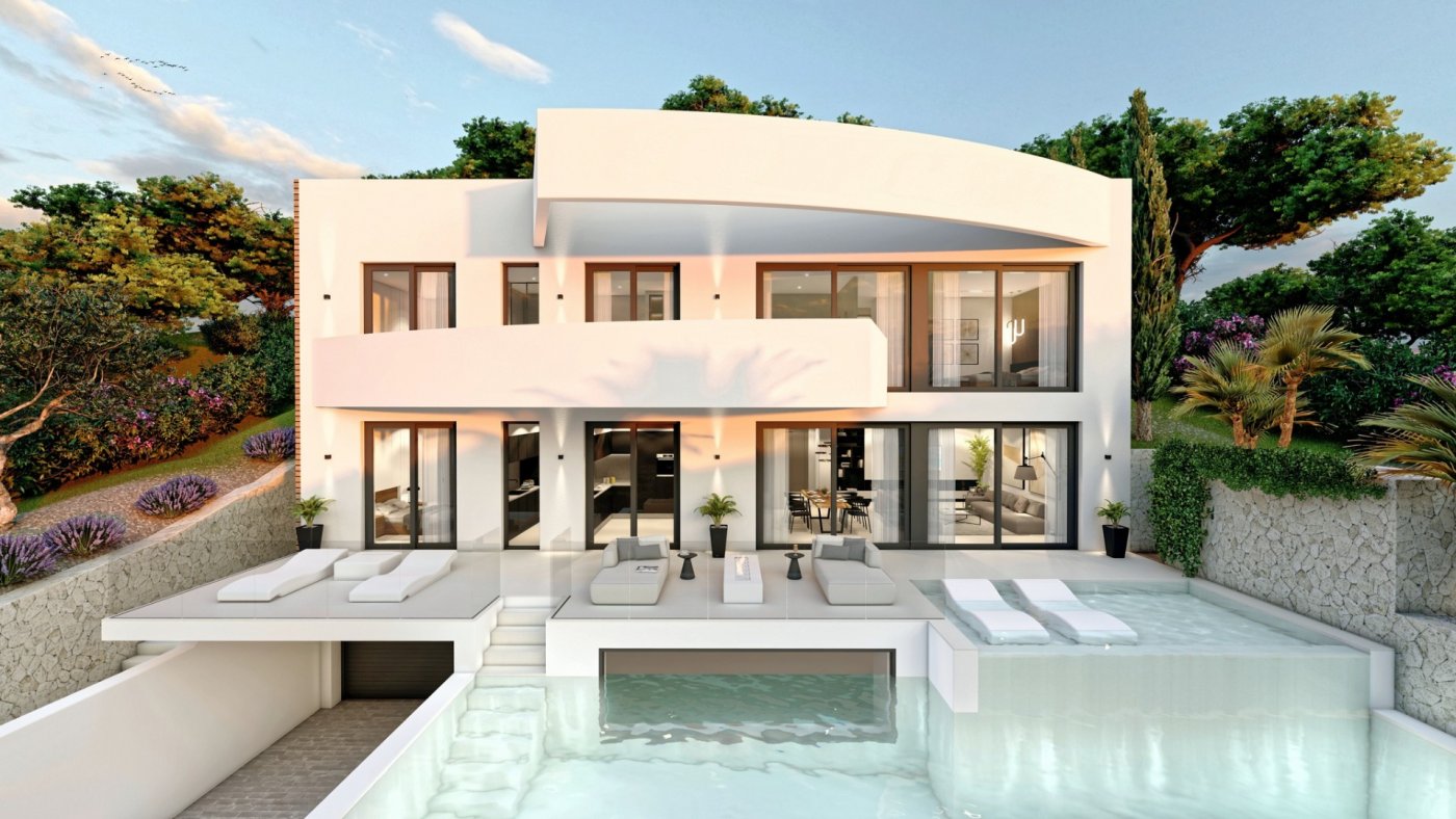 New Build - 4 Bedroom 5 Bathroom Villa in Altea - Sierra Altea  - Alicante
