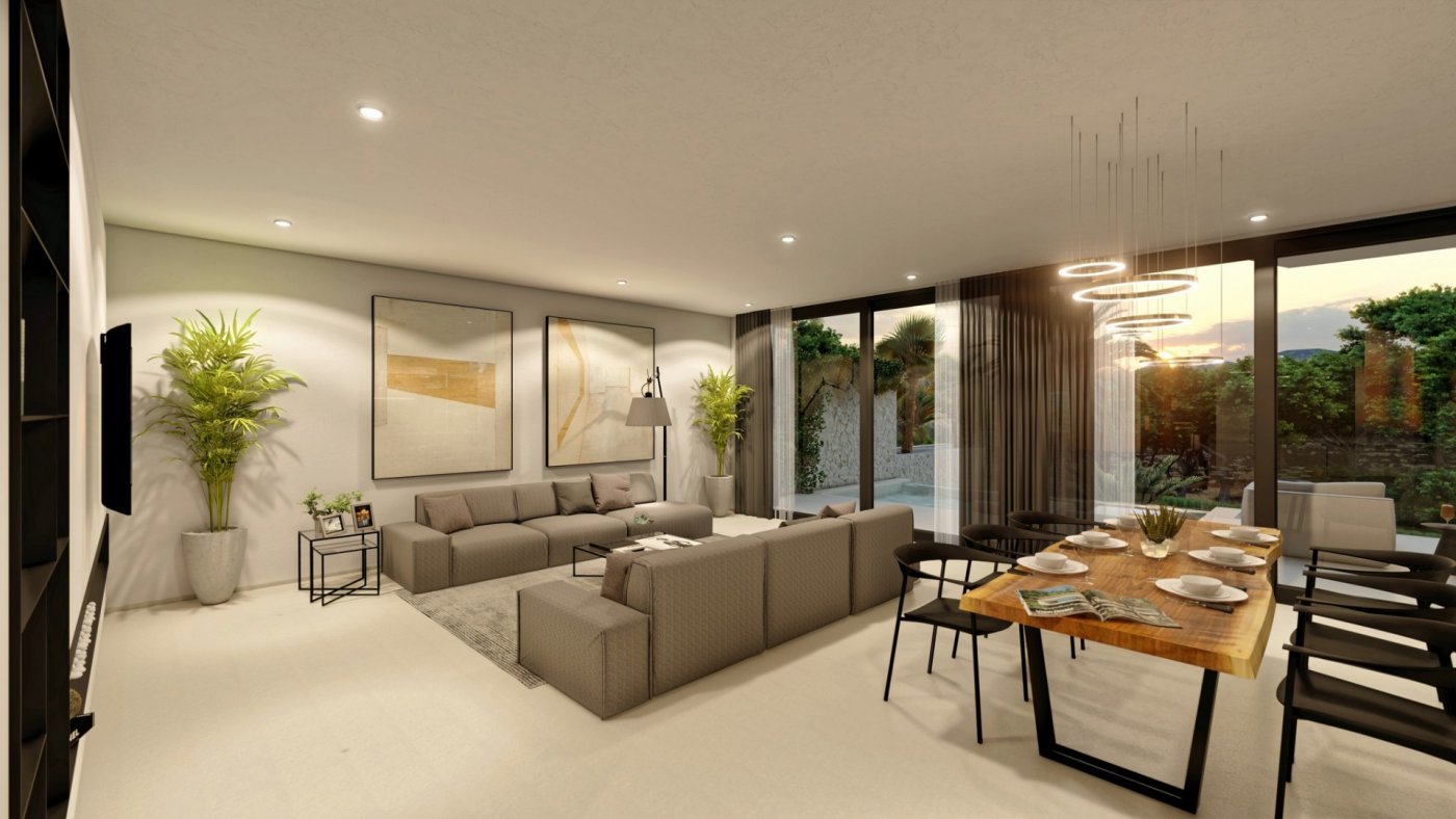 New Build - 4 Bedroom 5 Bathroom Villa in Altea - Sierra Altea  - Alicante