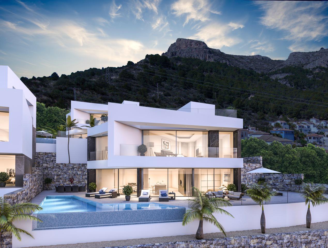 New Build - 4 Bedroom 6 Bathroom Villa in Calpe - Cucarres  - Alicante