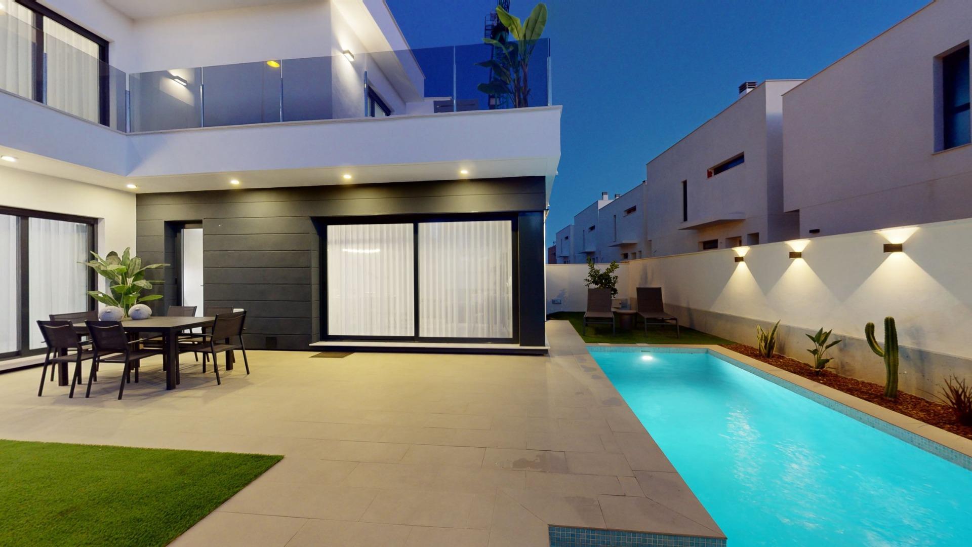 New Build - 3 Bedroom 2 Bathroom Villa in San Javier - Roda Golf  - Murcia