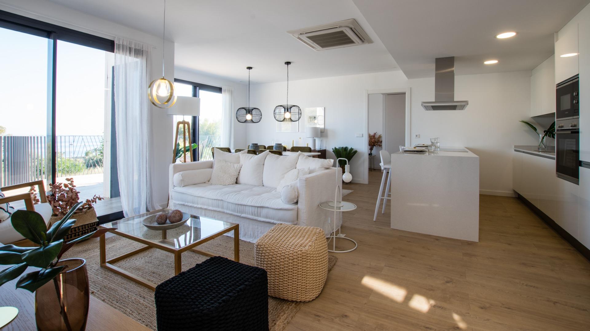 New Build - 1 Bedroom 1 Bathroom Apartment in Villajoyosa - Playa del Torres  - Alicante