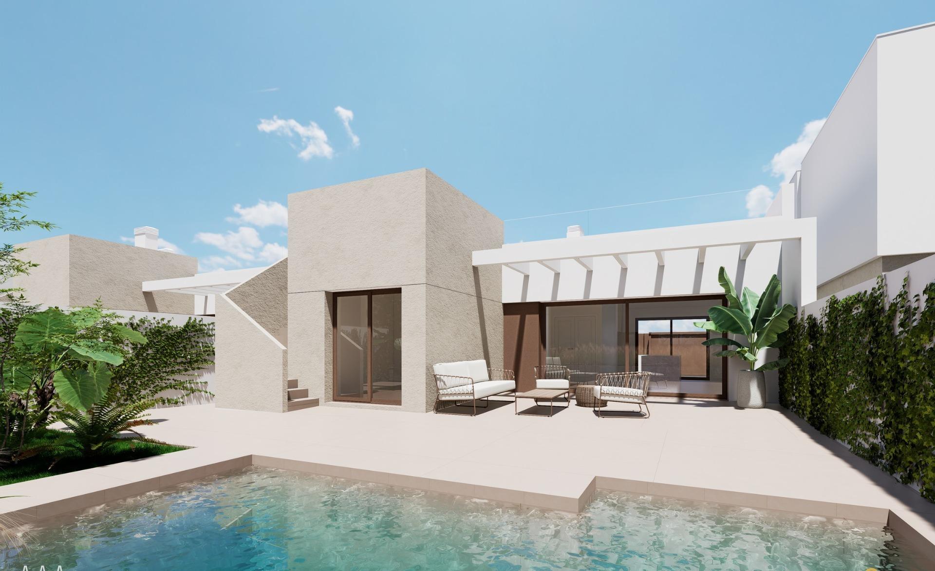 New Build - 3 Bedroom 3 Bathroom Villa in Los Alcazares - Serena Golf  - Murcia