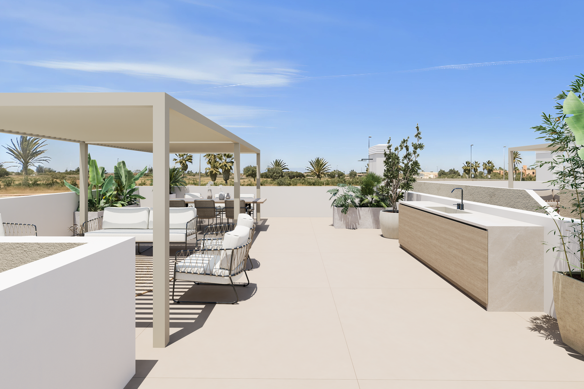 New Build - 3 Bedroom 3 Bathroom Villa in Los Alcazares - Serena Golf  - Murcia