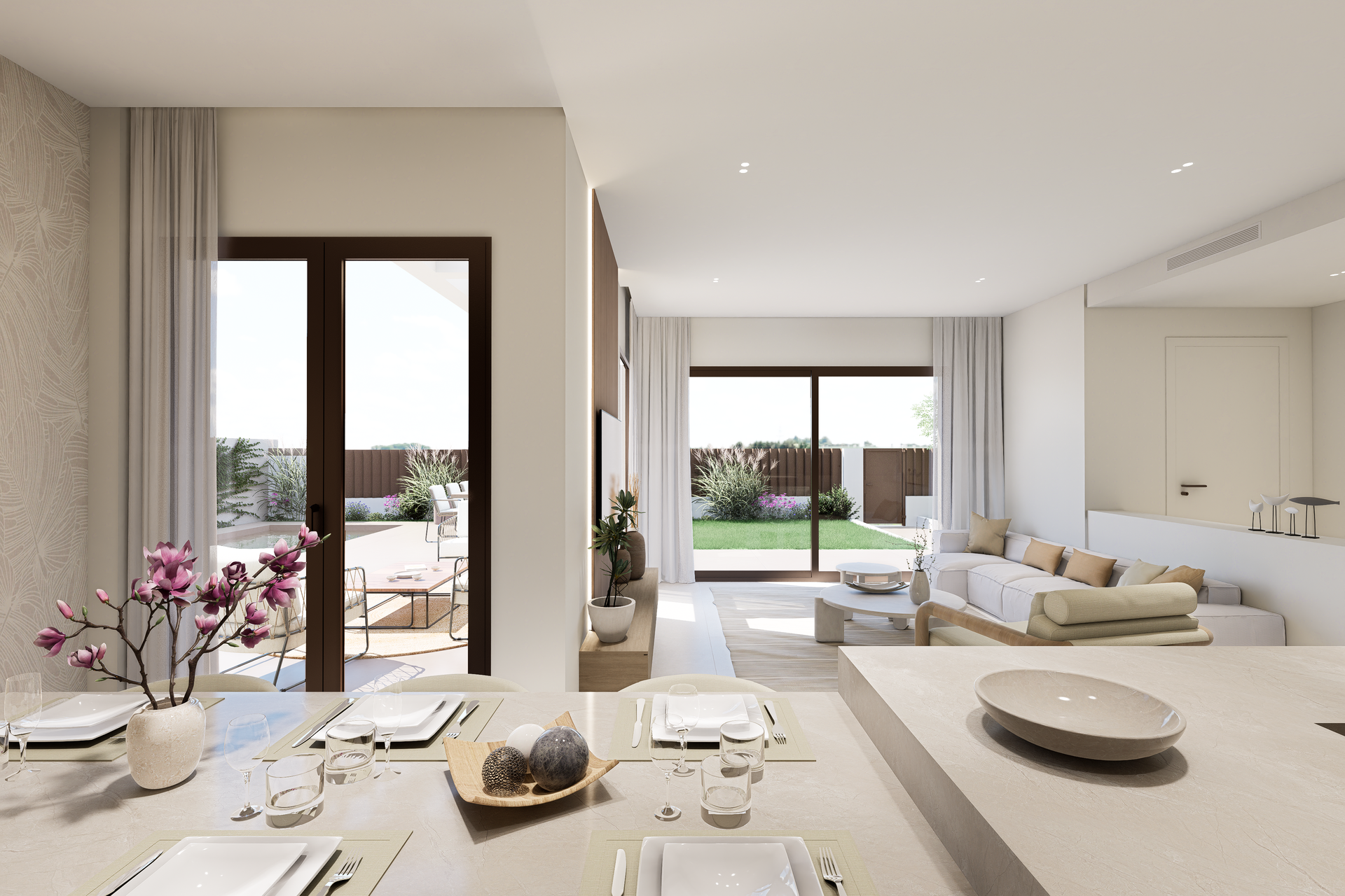 New Build - 3 Bedroom 3 Bathroom Villa in Los Alcazares - Serena Golf  - Murcia