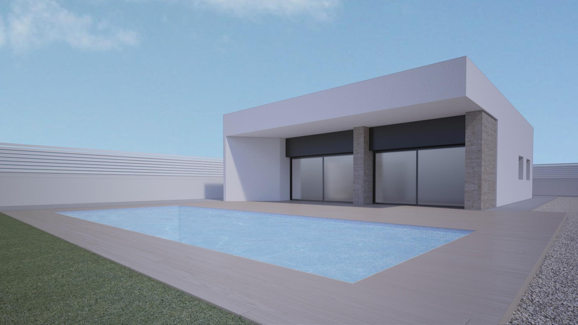 New Build - 3 Bedroom 2 Bathroom Villa in Aspe - Centro  - Alicante