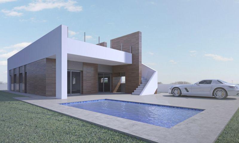 New Build - 3 Bedroom 2 Bathroom Villa in Aspe - Centro  - Alicante