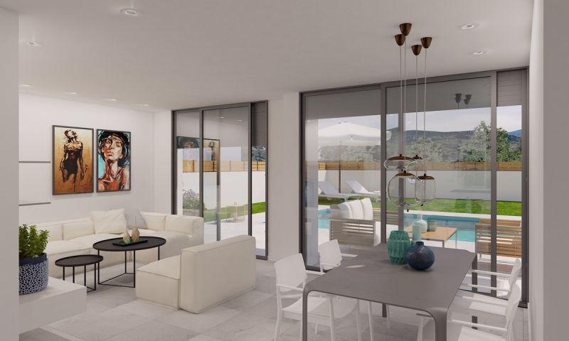 New Build - 3 Bedroom 2 Bathroom Villa in Aspe - Centro  - Alicante
