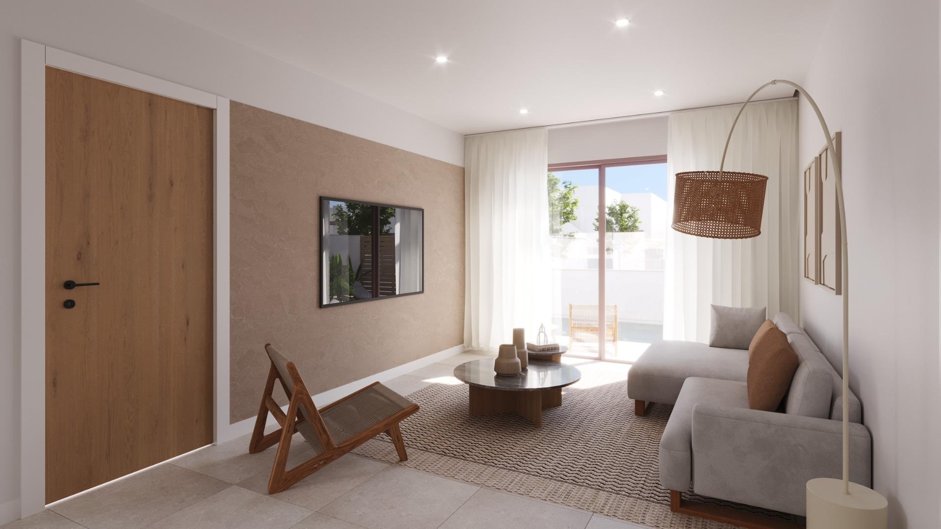 New Build - 2 Bedroom 2 Bathroom Villa in Roldan - Roldán  - Murcia