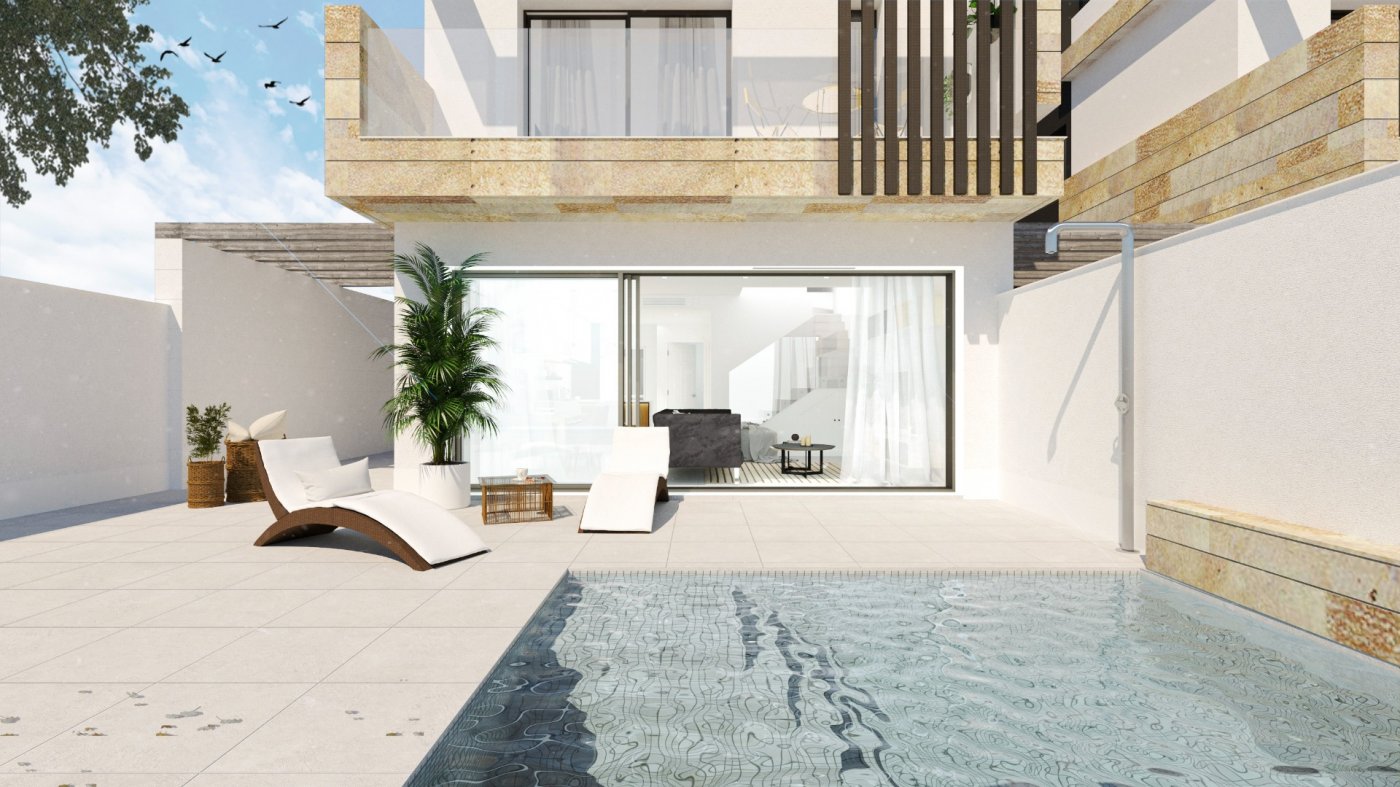 New Build - 3 Bedroom 3 Bathroom Key Ready Villa in San Pedro del Pinatar - El Salero  - Murcia