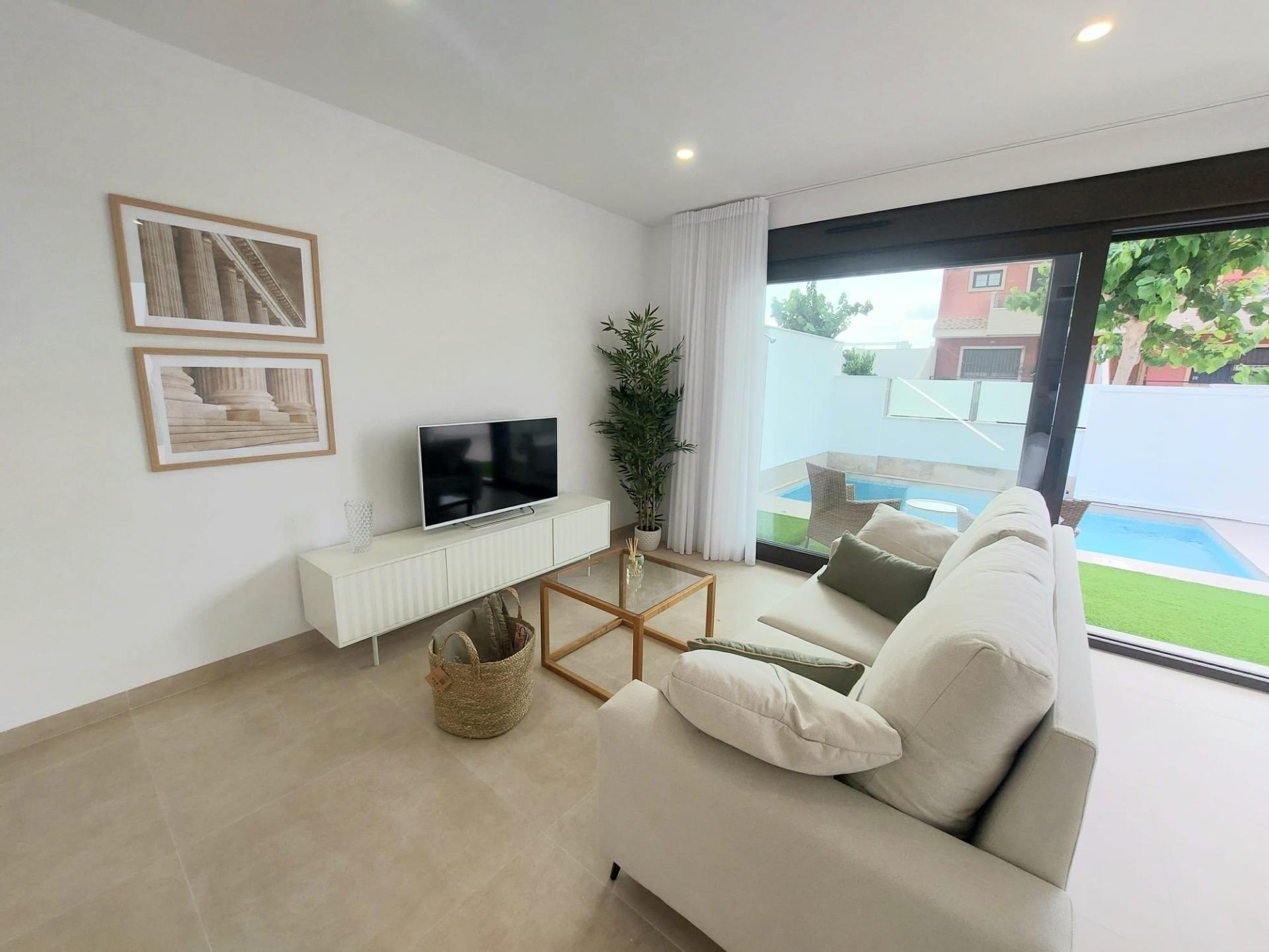 New Build - 3 Bedroom 3 Bathroom Key Ready Villa in San Pedro del Pinatar - El Salero  - Murcia