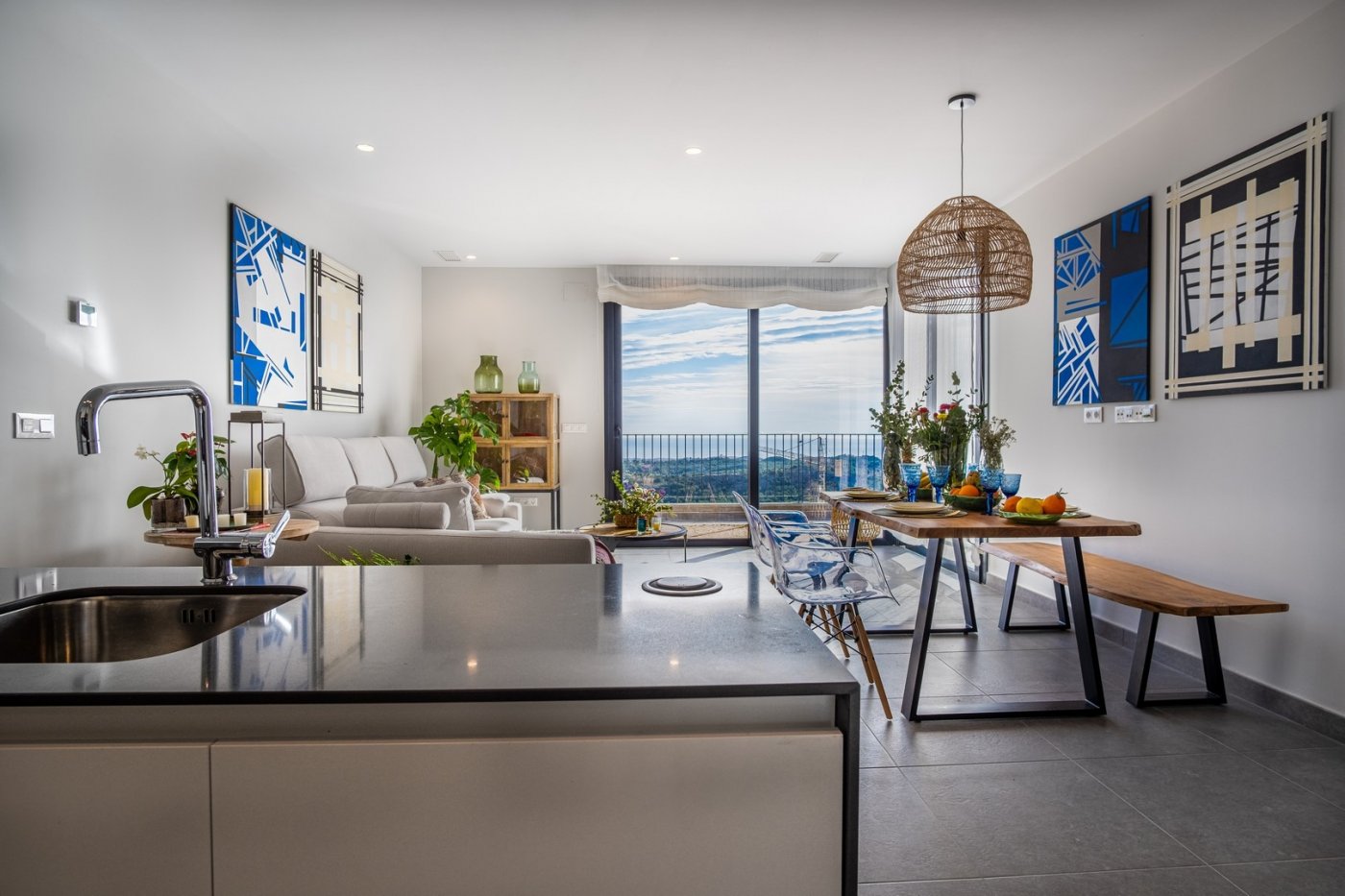 New Build - 3 Bedroom 2 Bathroom Villa in Polop - Urbanizaciones  - Alicante