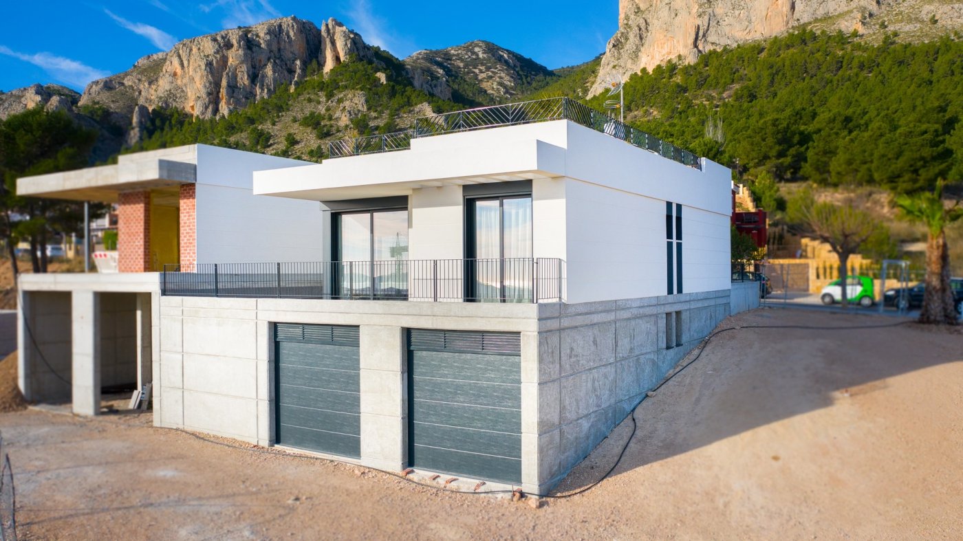 New Build - 3 Bedroom 2 Bathroom Villa in Polop - Urbanizaciones  - Alicante