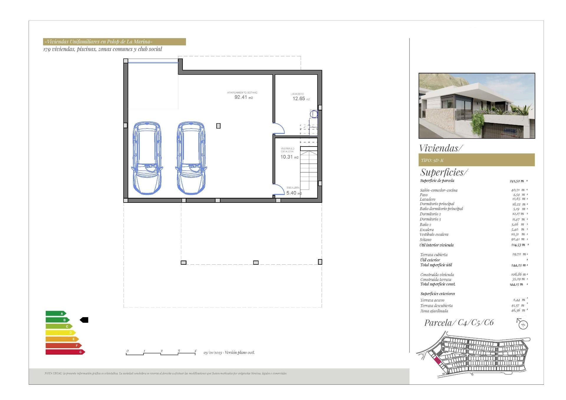New Build - 3 Bedroom 2 Bathroom Villa in Polop - Urbanizaciones  - Alicante