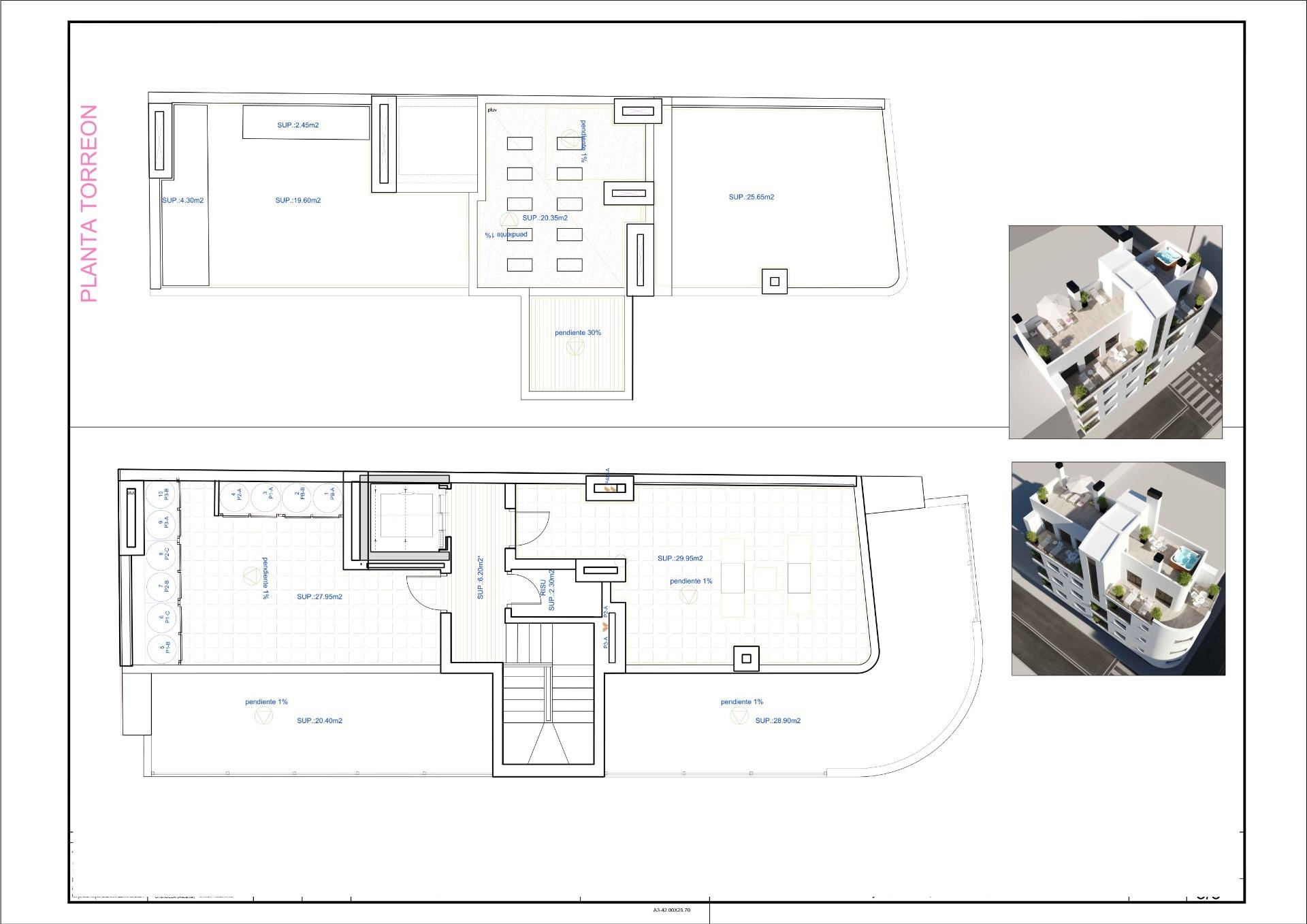 New Build - 1 Bedroom 1 Bathroom Apartment in Torrevieja - Centro  - Alicante
