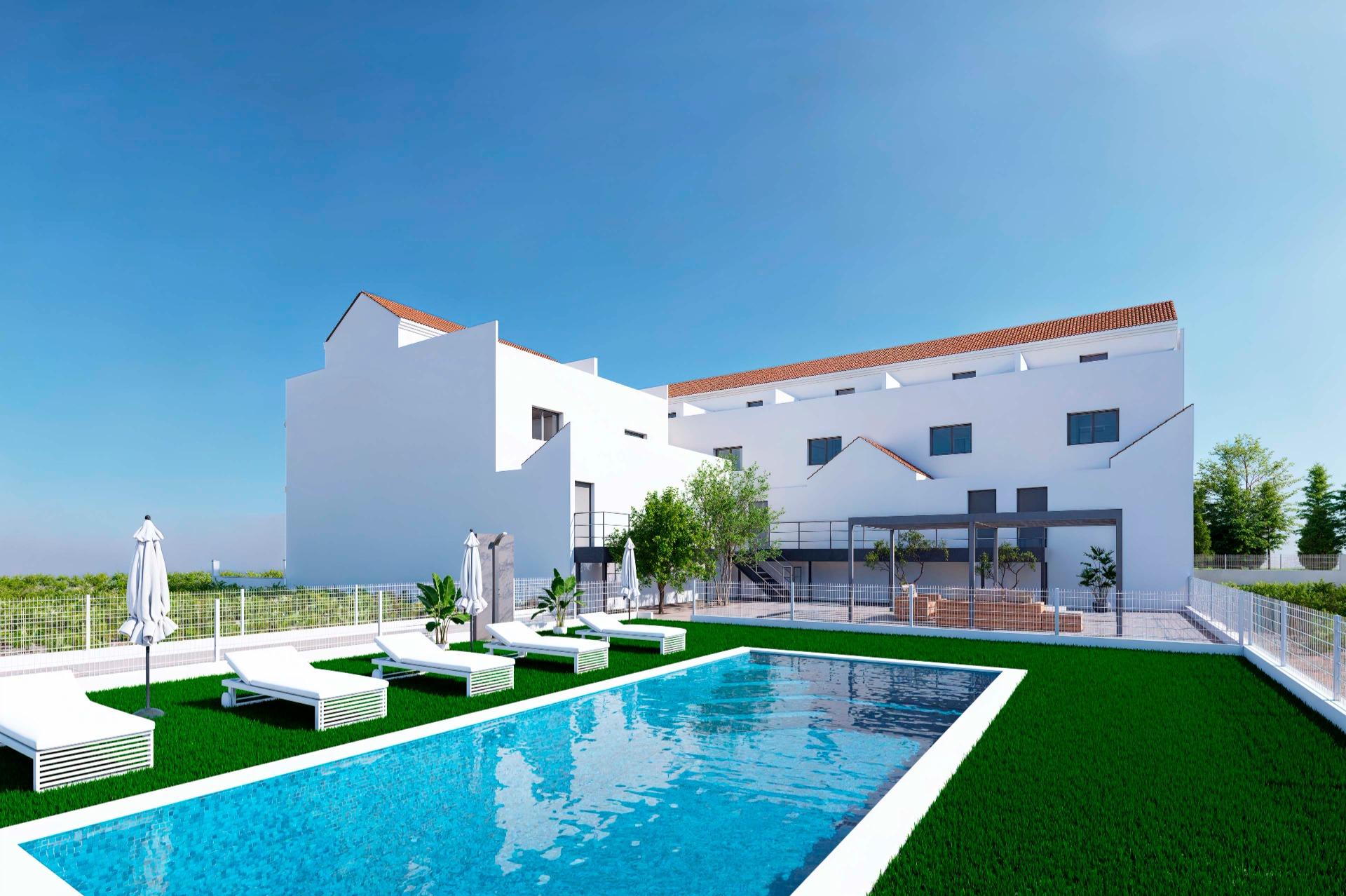 New Build - 4 Bedroom 2 Bathroom Town House in Rafal - pueblo  - Alicante