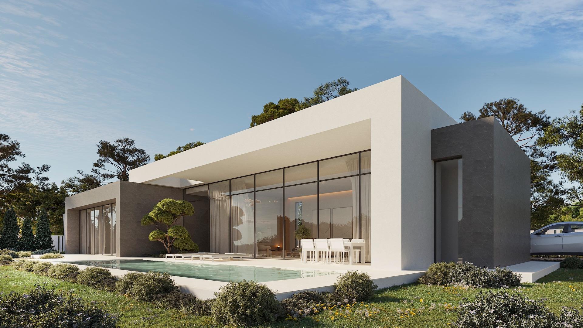 New Build - 3 Bedroom 4 Bathroom Villa in Calpe - Pla Roig  - Alicante