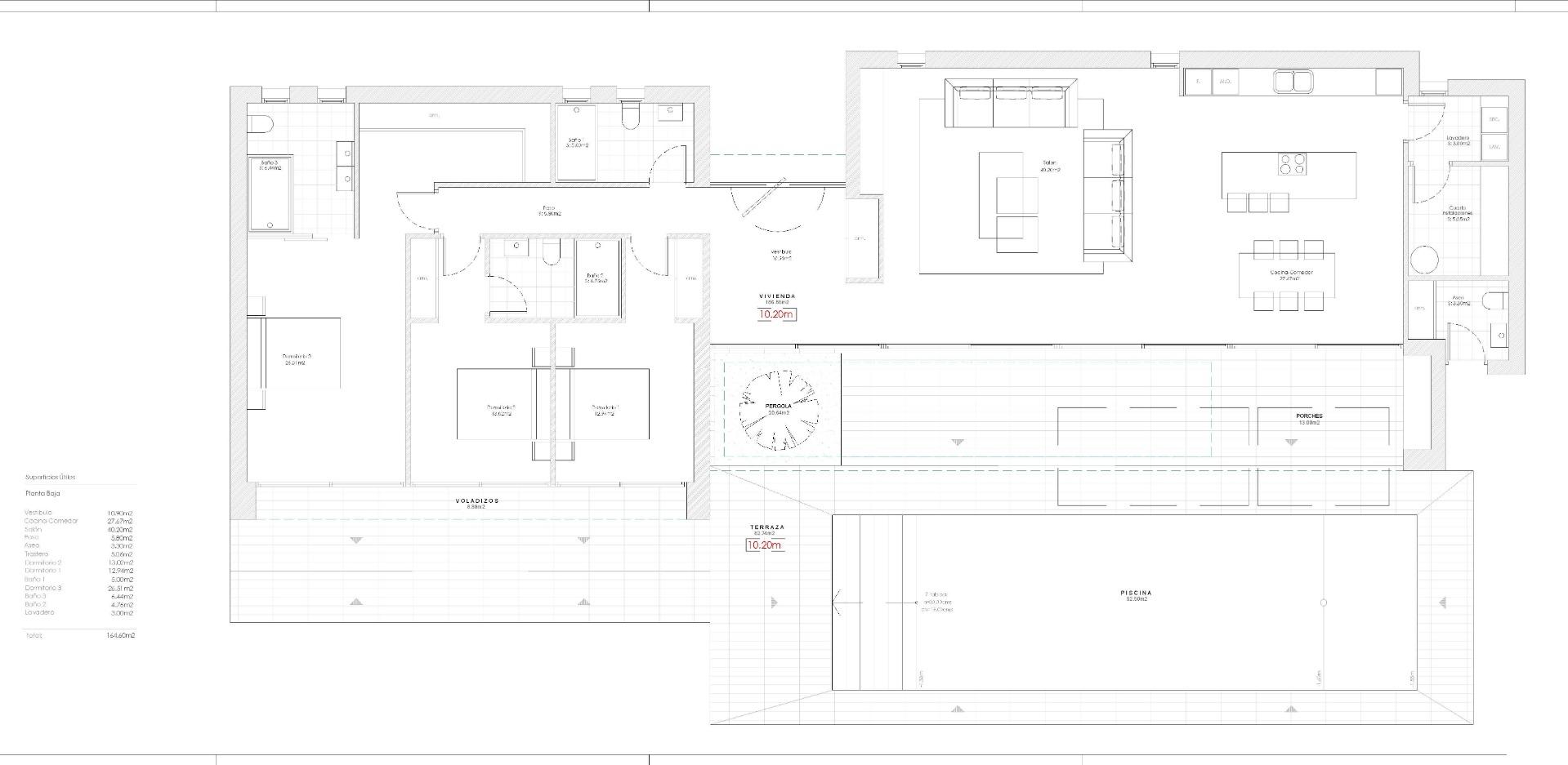 New Build - 3 Bedroom 4 Bathroom Villa in Calpe - Pla Roig  - Alicante