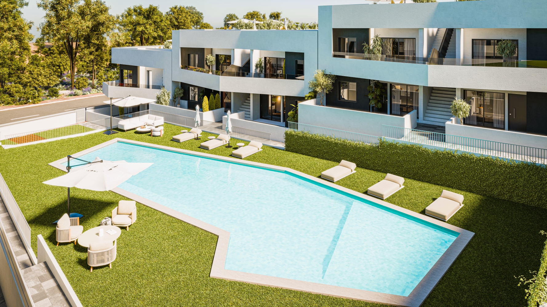 New Build - 2 Bedroom 2 Bathroom Penthouse in San Miguel de Salinas - Pueblo  - Alicante