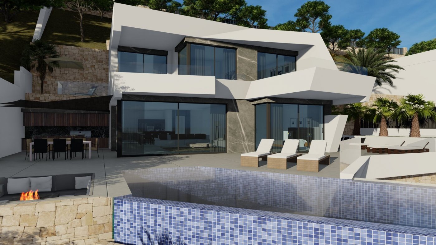 New Build - 4 Bedroom 5 Bathroom Villa in Calpe - Maryvilla  - Alicante