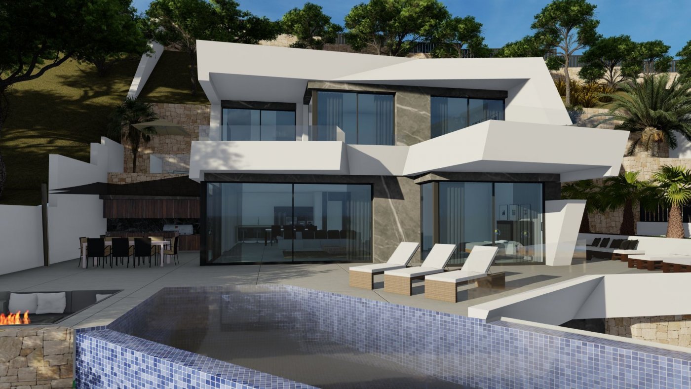 New Build - 4 Bedroom 5 Bathroom Villa in Calpe - Maryvilla  - Alicante