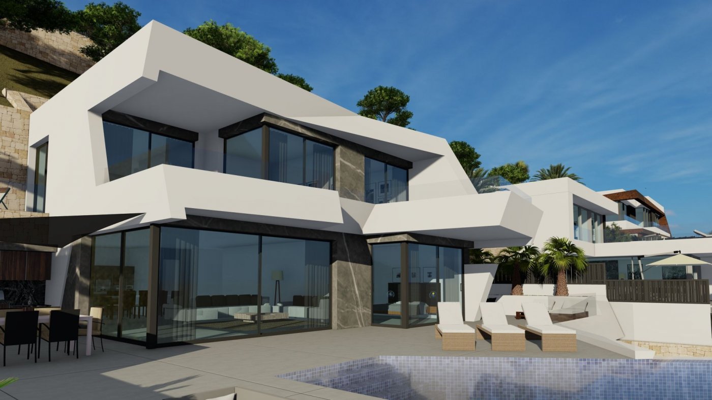New Build - 4 Bedroom 5 Bathroom Villa in Calpe - Maryvilla  - Alicante