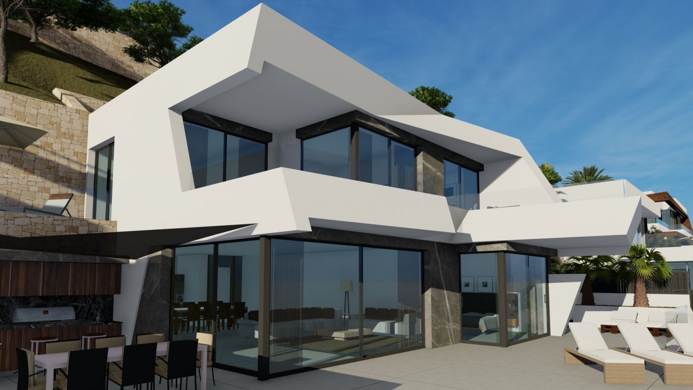 New Build - 4 Bedroom 5 Bathroom Villa in Calpe - Maryvilla  - Alicante