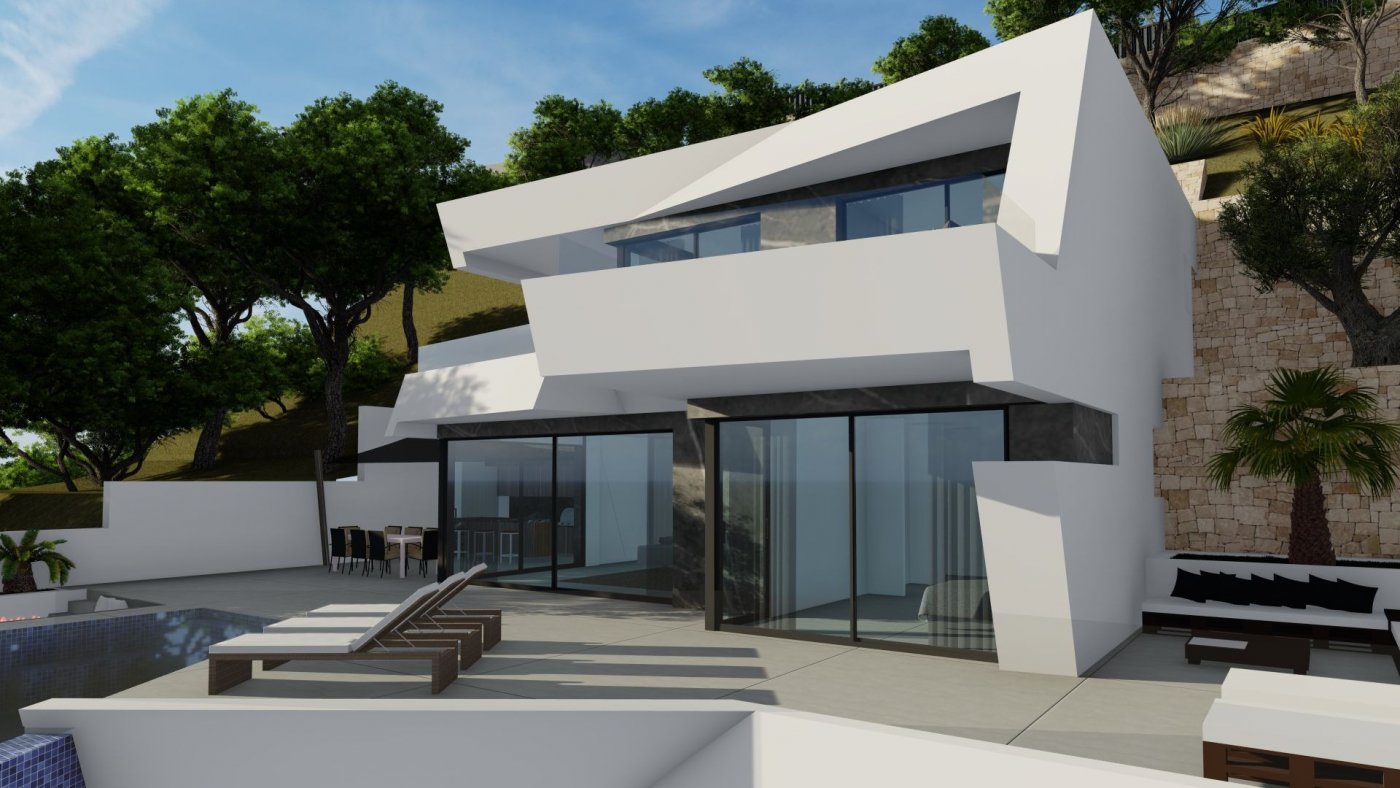 New Build - 4 Bedroom 5 Bathroom Villa in Calpe - Maryvilla  - Alicante