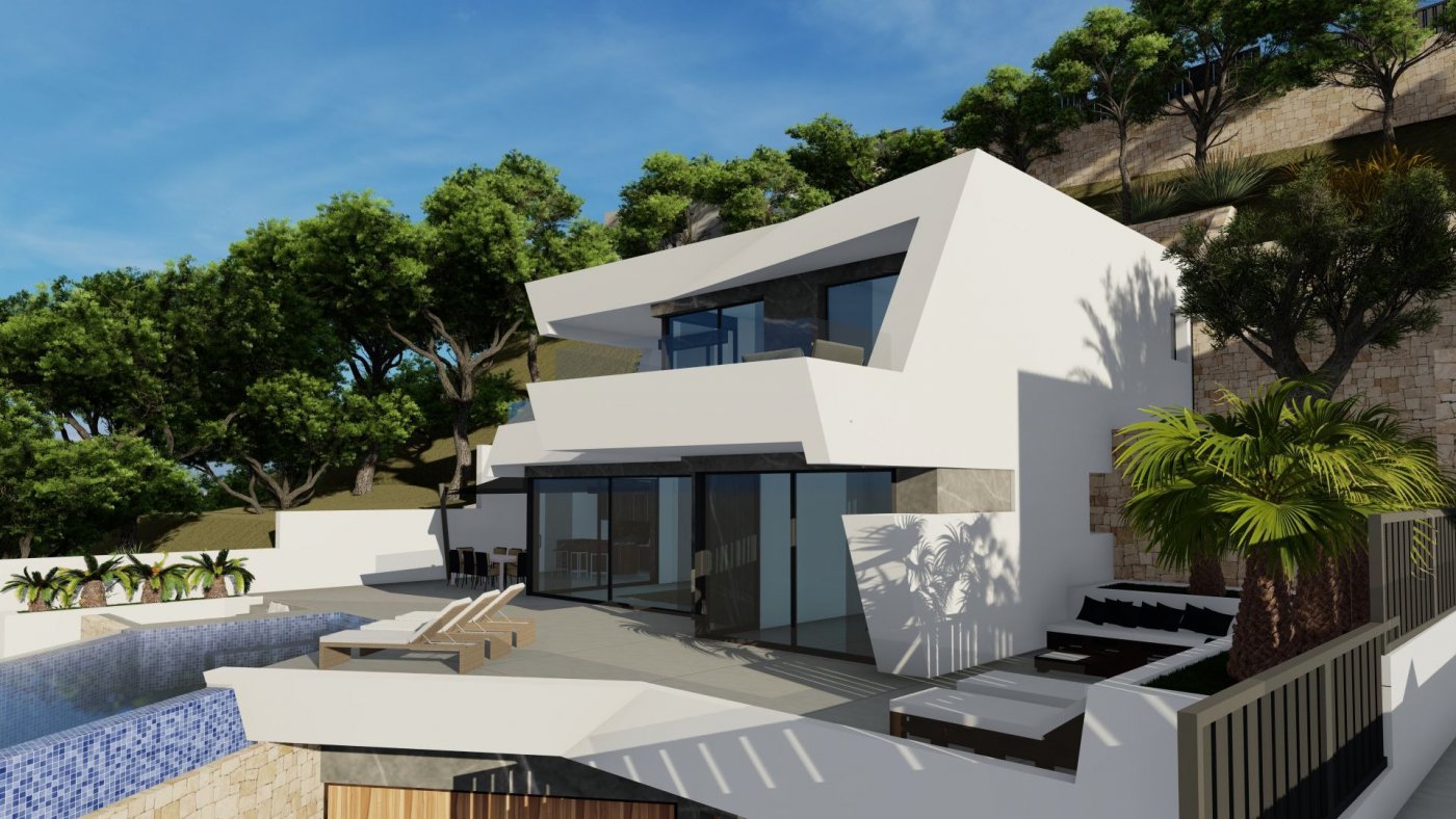 New Build - 4 Bedroom 5 Bathroom Villa in Calpe - Maryvilla  - Alicante
