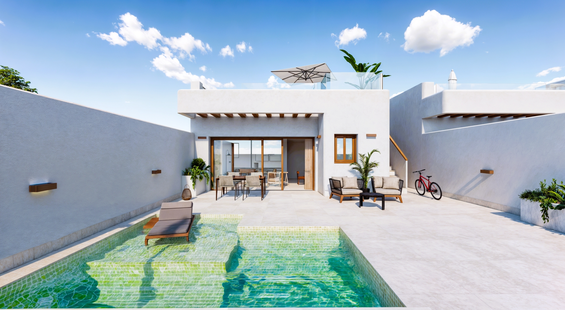 For sale - 2 Bedroom 2 Bathroom Detached Villa in Torre Pacheco - , torre pacheco, murcia, Spain - Murcia