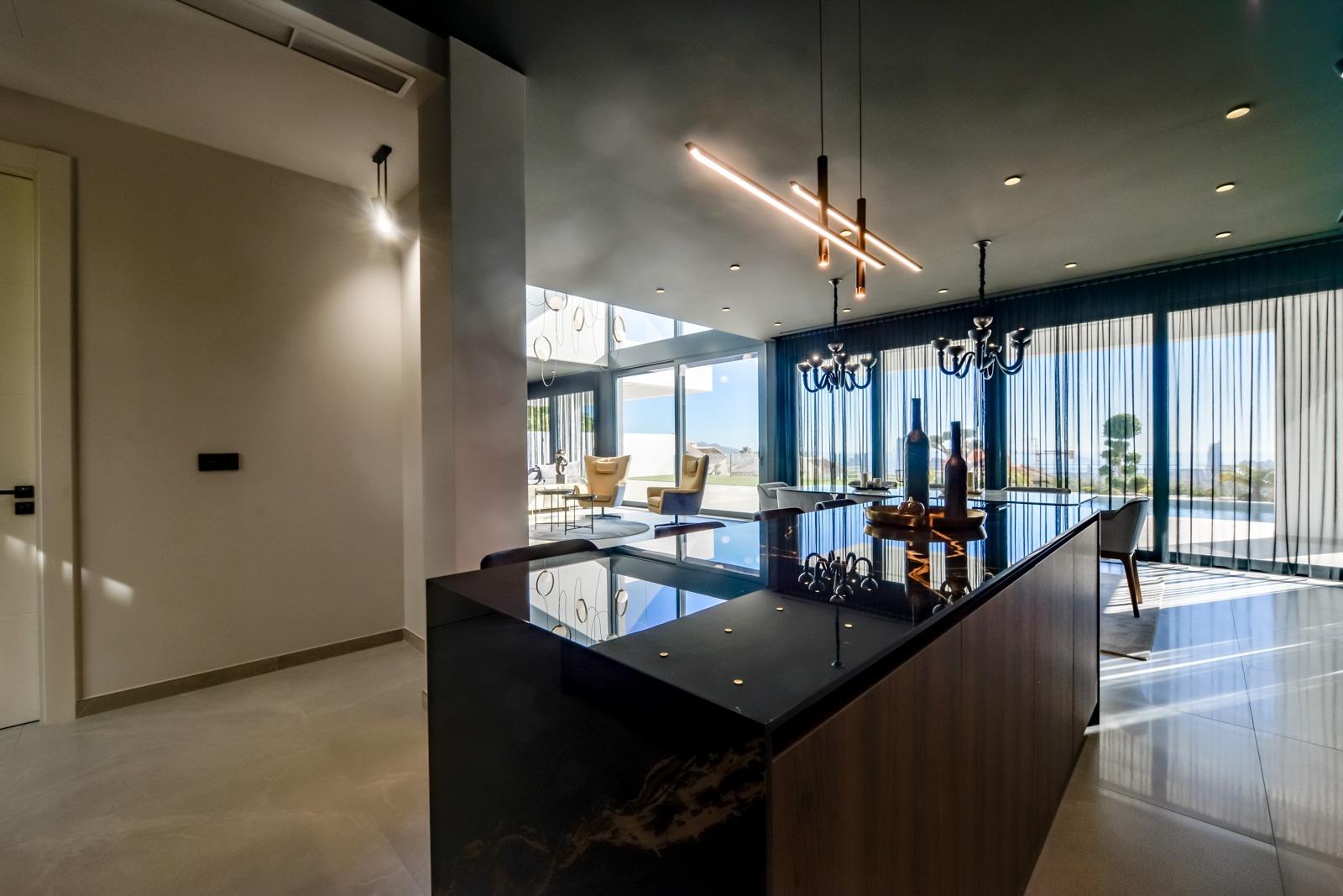 New Build - 8 Bedroom 5 Bathroom Villa in Finestrat - Sierra Cortina  - Alicante