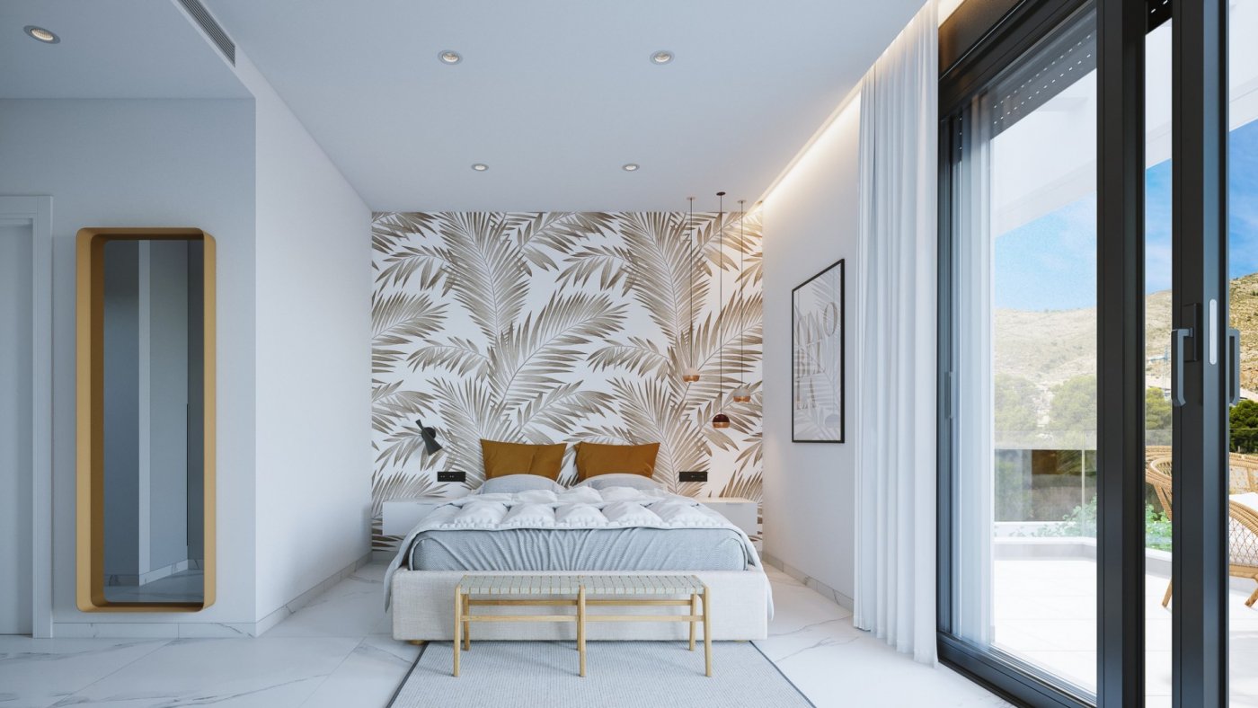 New Build - 4 Bedroom 4 Bathroom Villa in Finestrat - Sierra Cortina  - Alicante