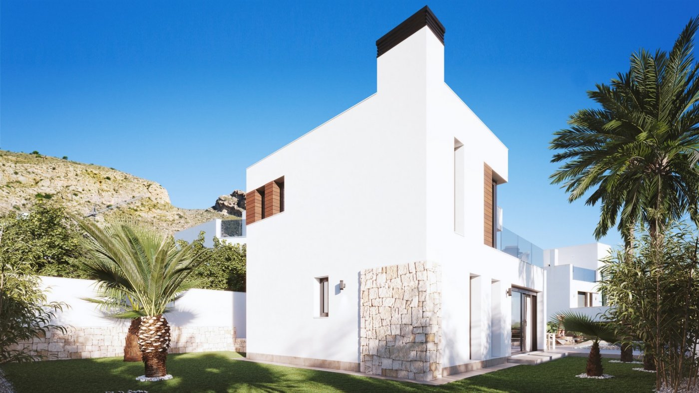 New Build - 4 Bedroom 4 Bathroom Villa in Finestrat - Sierra Cortina  - Alicante