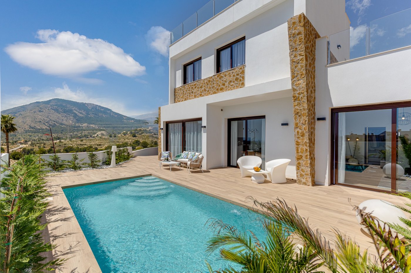 New Build - 4 Bedroom 4 Bathroom Villa in Finestrat - Balcón De Finestrat  - Alicante