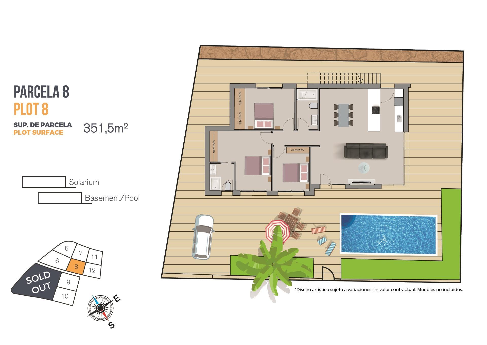 New Build - 3 Bedroom 2 Bathroom Villa in Finestrat - Balcón De Finestrat  - Alicante