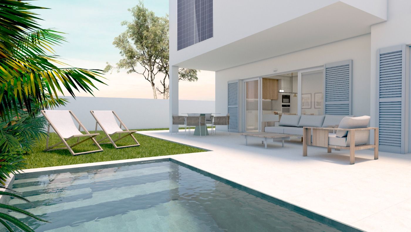 New Build - 3 Bedroom 2 Bathroom Bungalow in Pilar de La Horadada - La Torre De La Horadada  - Alicante