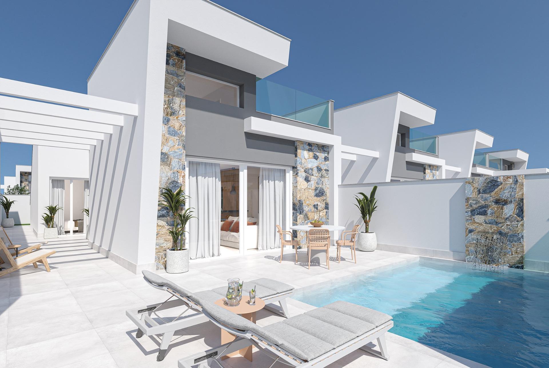 New Build - 3 Bedroom 2 Bathroom Villa in Los Alcazares - Serena Golf  - Murcia