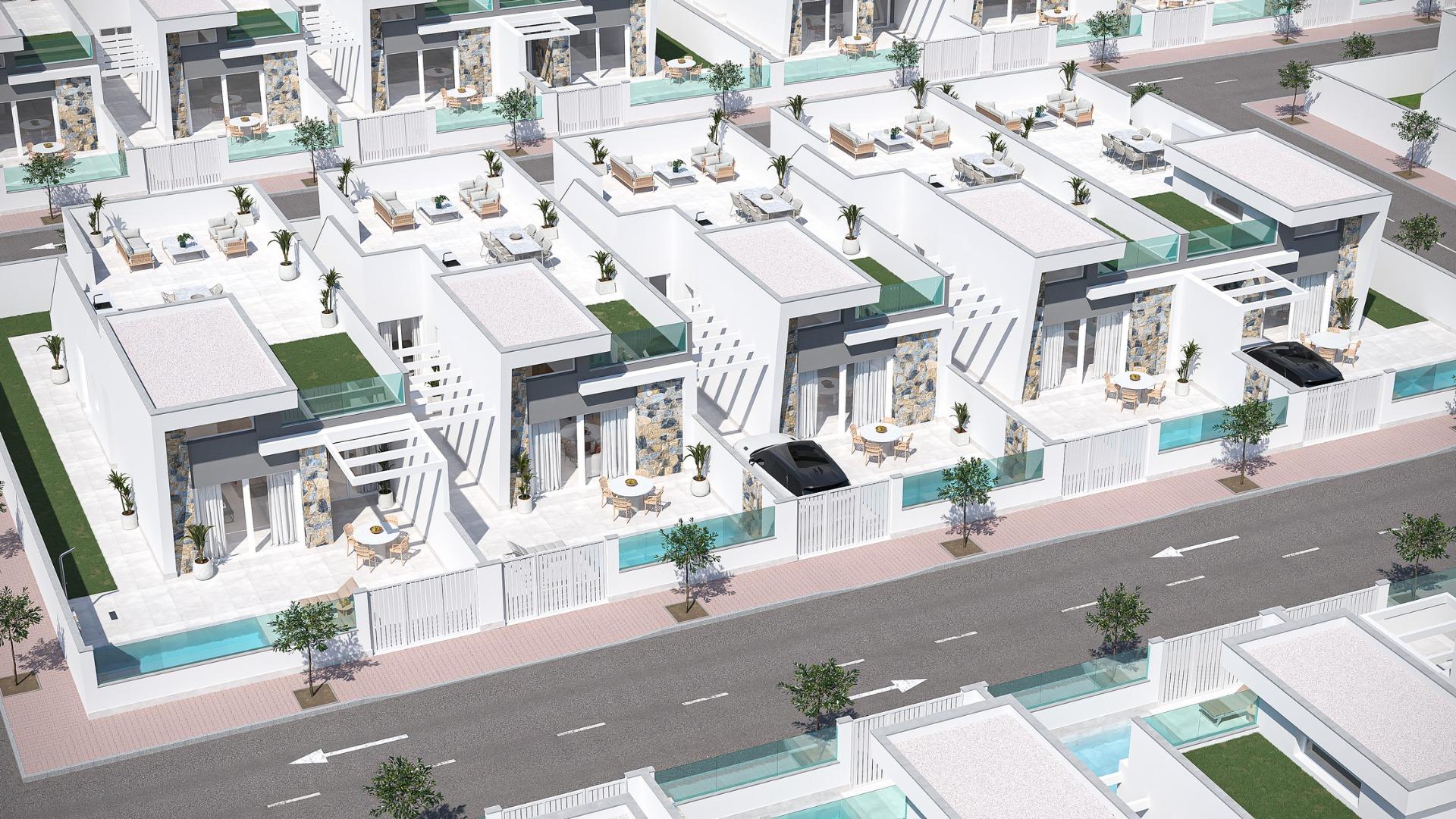 New Build - 3 Bedroom 2 Bathroom Villa in Los Alcazares - Serena Golf  - Murcia