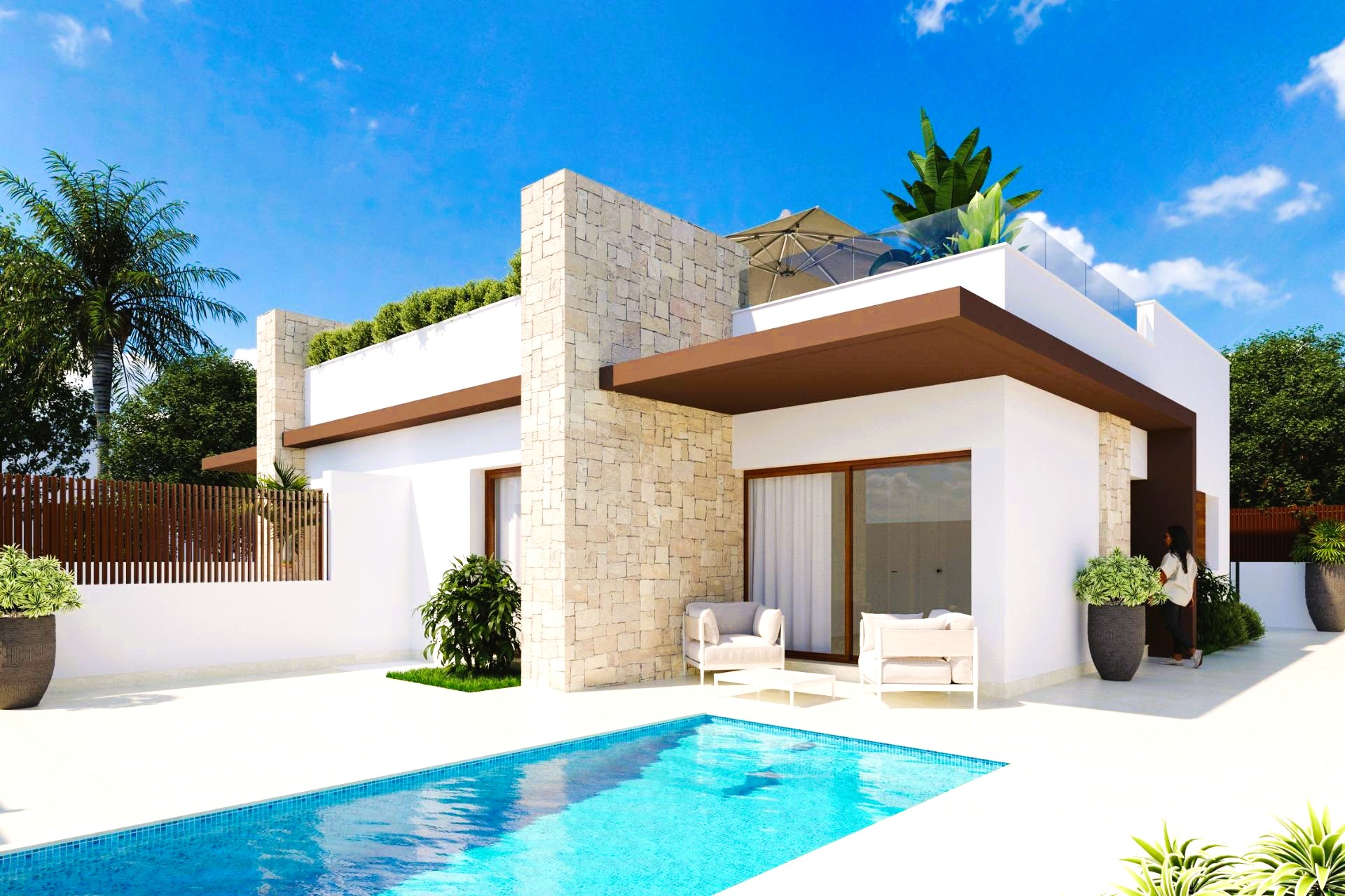 New Build - 2 Bedroom 2 Bathroom Villa in Vistabella Golf Resort - Vistabella Golf  - Alicante