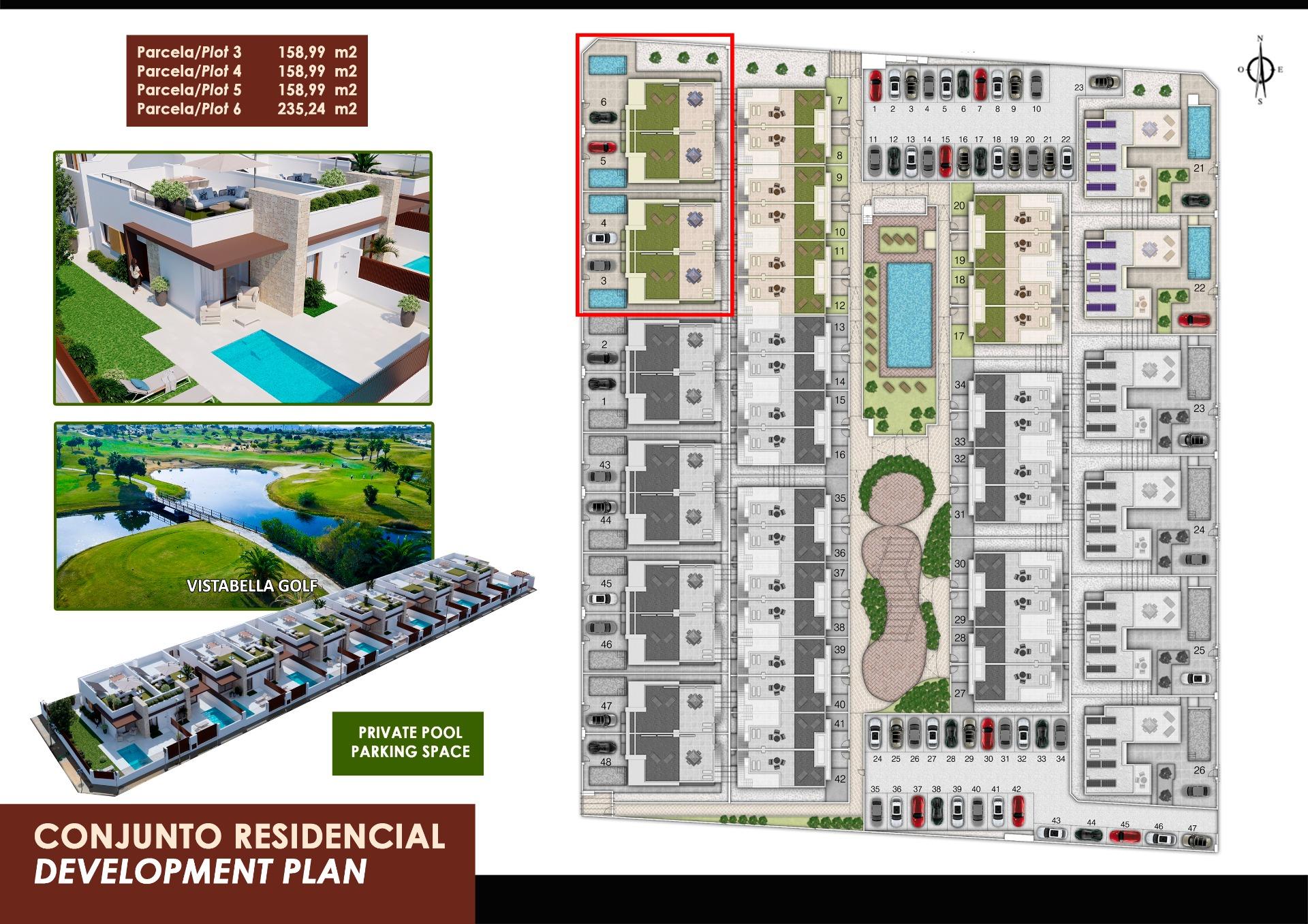 New Build - 2 Bedroom 2 Bathroom Villa in Vistabella Golf Resort - Vistabella Golf  - Alicante