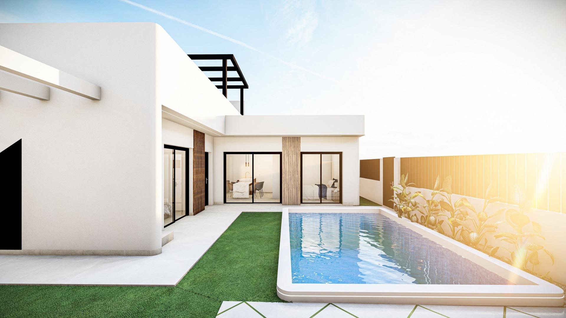 New Build - 3 Bedroom 2 Bathroom Villa in Torre Pacheco - Roldán  - Murcia