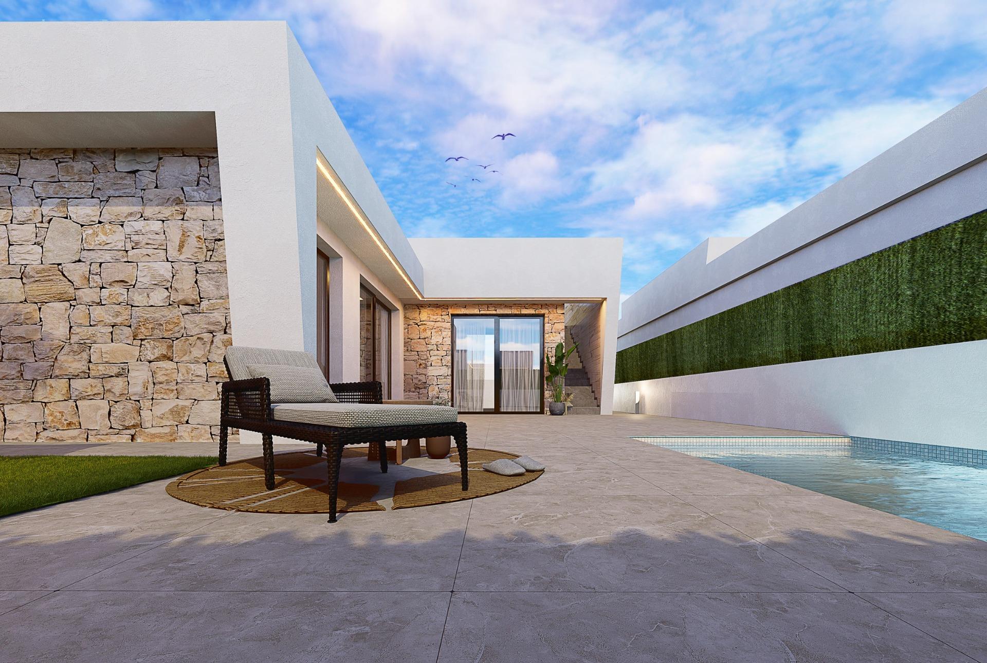 New Build - 3 Bedroom 2 Bathroom Villa in Torre Pacheco - Roldán  - Murcia