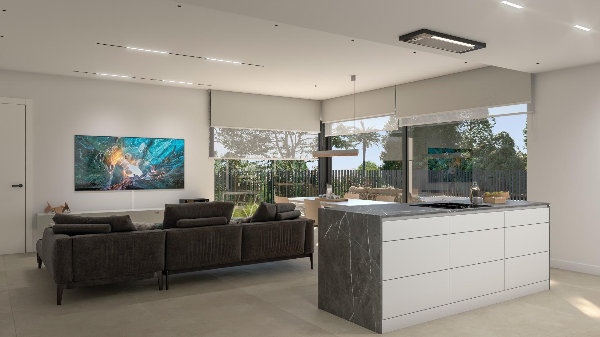 New Build - 3 Bedroom 3 Bathroom Villa in Los Alcazares - La Serena Golf  - Murcia